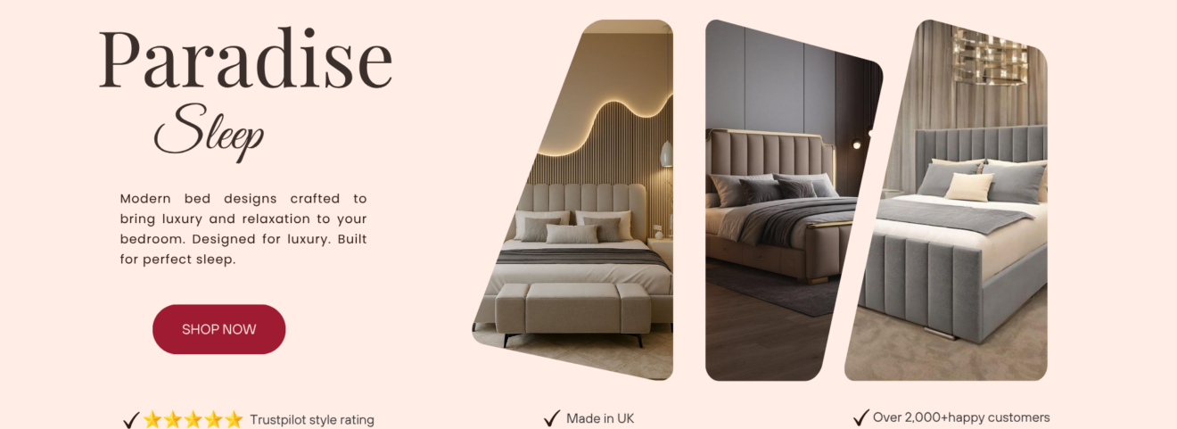 Paradise sleep banner