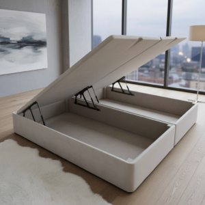 ottoman storage divan base | gas lift | extra deep storage | paradise sleep